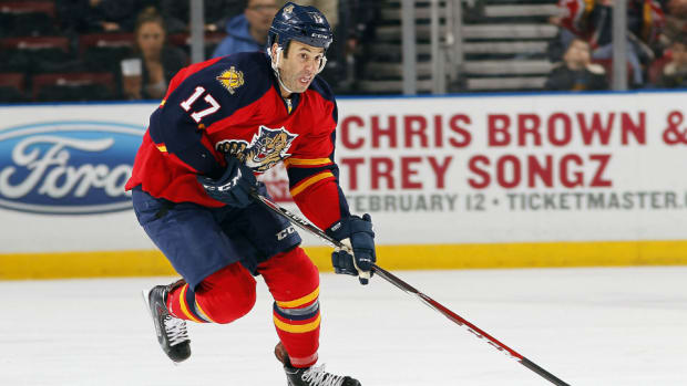 Derek Mackenzie goal Panthers Jets